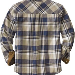 Legendary Whitetails Men’s Buck Camp Flannel, Long Sleeve Plaid Button Down Casual Shirt