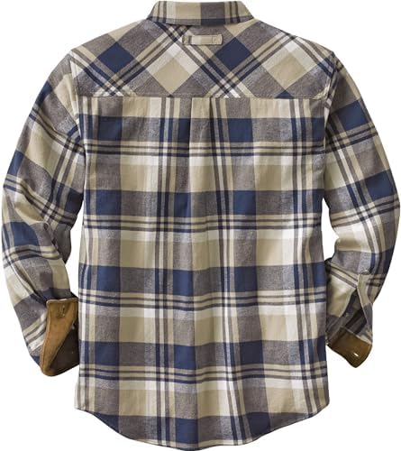 Legendary Whitetails Men’s Buck Camp Flannel, Long Sleeve Plaid Button Down Casual Shirt - Image 2