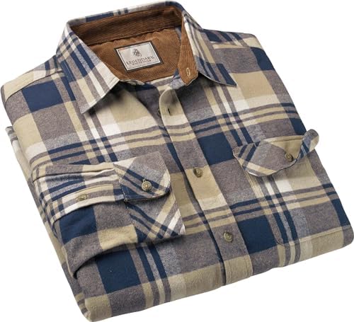 Legendary Whitetails Men’s Buck Camp Flannel, Long Sleeve Plaid Button Down Casual Shirt - Image 3